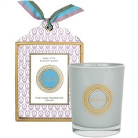 Abahna Rose Otto & Burnt Amber Natural Wax Scented Candle